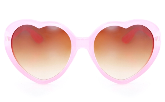 Vista Sport 841 Propionate Kids Full Rim Heart-Shaped Sunglasses