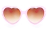 Vista Sport 841 Propionate Kids Full Rim Heart-Shaped Sunglasses