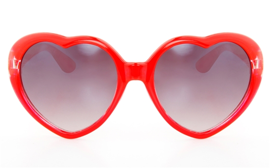 Vista Sport 841 Propionate Kids Full Rim Heart-Shaped Sunglasses Vista Sport 841 Propionate Kids Full Rim Heart-Shaped Sunglasses