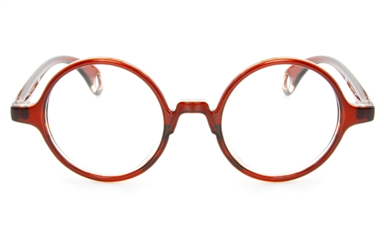 full rim round glasses