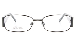 Vista First 1123 Stainless Steel/ZYL  Mens Womens Full Rim Optical Glasses - Oval Frame for Fashion,Classic,Nose Pads Bifocals