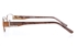 Vista First 1121 Stainless Steel/ZYL Womens Full Rim Optical Glasses - Square Frame ProductViewEntity