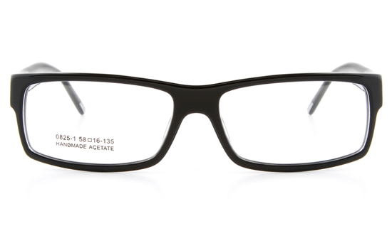Vista First 0825-1 Acetate(ZYL) Mens Full Rim Optical Glasses - Square Frame