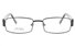 Vista First 8806 Stainless Steel/ZYL  Womens Full Rim Optical Glasses - Oval Frame