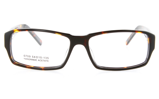 Vista First 0709 Acetate(ZYL) Mens Full Rim Optical Glasses - Square Frame