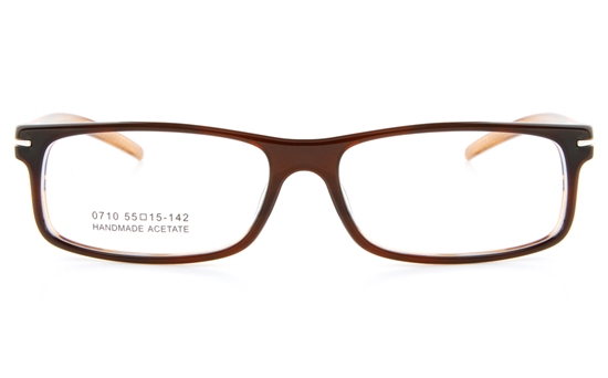 Vista First 0710 Acetate(ZYL) Mens&Womens Full Rim Optical Glasses - Square Frame