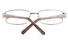Vista First 1121 Stainless Steel/ZYL Womens Full Rim Optical Glasses - Square Frame ProductViewEntity