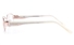 Vista First 1121 Stainless Steel/ZYL Womens Full Rim Optical Glasses - Square Frame ProductViewEntity