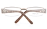 Vista First 8803 Stainless Steel/ZYL Womens Semi-rimless Optical Glasses - Oval Frame ProductViewEntity