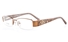 Vista First 8803 Stainless Steel/ZYL Womens Semi-rimless Optical Glasses - Oval Frame ProductViewEntity