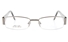 Vista First 8803 Stainless Steel/ZYL  Womens Semi-rimless Optical Glasses - Oval Frame