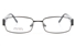 Vista First 8808 Stainless Steel/ZYL  Womens Full Rim Optical Glasses - Oval Frame