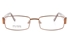 Vista First 8806 Stainless Steel/ZYL  Womens Full Rim Optical Glasses - Oval Frame