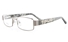 Vista First 8806 Stainless Steel/ZYL Womens Full Rim Optical Glasses - Oval Frame ProductViewEntity