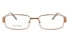 Vista First 1121 Stainless Steel/ZYL Womens Full Rim Optical Glasses - Square Frame Vista First 1121 Stainless Steel/ZYL Womens Full Rim Optical Glasses - Square Frame
