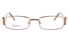 Vista First 8804 Stainless Steel/ZYL  Womens Full Rim Optical Glasses - Oval Frame