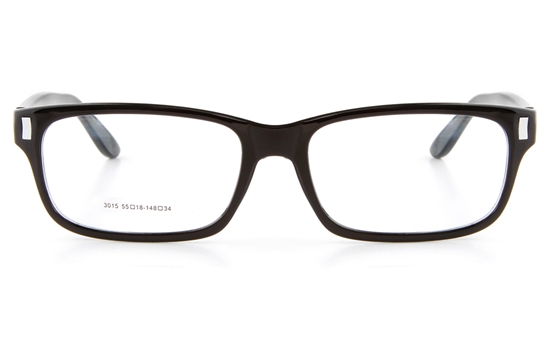 Poesia LO3015 Propionate Mens Full Rim Optical Glasses - Square Frame Poesia LO3015 Propionate Mens Full Rim Optical Glasses - Square Frame