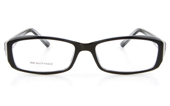 Poesia LO3022 Propionate Mens&Womens Full Rim Optical Glasses - Round Frame