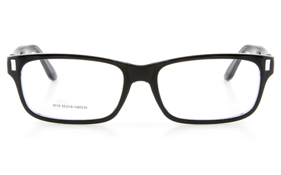 Poesia LO3015 Propionate Mens Full Rim Optical Glasses - Square Frame