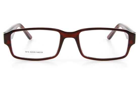 Poesia LO3016 Propionate Mens Full Rim Optical Glasses - Square Frame