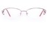 Vista First 1108 Stainless Steel Womens Oval Semi-rimless Optical Glasses
