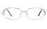 Vista First 1110 Stainless Steel Womens Oval Full Rim Optical Glasses