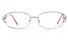 Vista First 1110 Stainless Steel Womens Oval Full Rim Optical Glasses