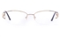 Vista First 1108 Stainless Steel Womens Oval Semi-rimless Optical Glasses