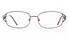 Vista First 1110 Stainless Steel Womens Oval Full Rim Optical Glasses
