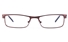 Vista First 1622 Stainless Steel/ZYL  Mens Square Full Rim Optical Glasses