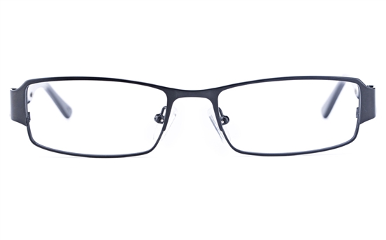 Vista First 1623 Stainless Steel/ZYL  Mens Square Full Rim Optical Glasses