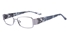 Vista First 8810 Stainless Steel/ZYL Womens Oval Full Rim Optical Glasses ProductViewEntity