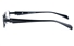 Poesia 6634 Stainless Steel/PC Mens&Womens Rectangle Full Rim Optical Glasses ProductViewEntity