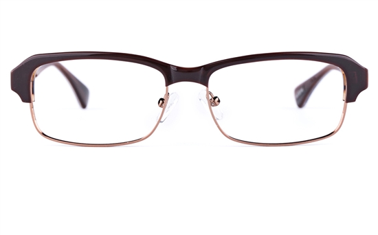 Vista First 1629 Acetate(ZYL) Mens Square Full Rim Optical Glasses