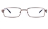 Poesia 6629 Stainless Steel/PC Mens&Womens Rectangle Full Rim Optical Glasses