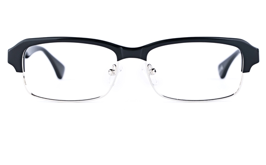 Vista First 1629 Acetate(ZYL) Mens Square Full Rim Optical Glasses