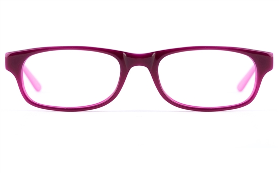 Vista Kids 0512 Acetate(ZYL)  Kids Oval Full Rim Optical Glasses