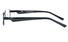 Poesia 6629 Stainless Steel/PC Mens&Womens Rectangle Full Rim Optical Glasses ProductViewEntity