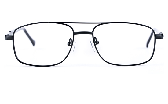 Poesia 6633 Stainless Steel Mens&Womens Round Full Rim Optical Glasses