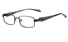 Poesia 6634 Stainless Steel/PC Mens&Womens Rectangle Full Rim Optical Glasses ProductViewEntity