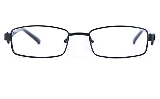 Poesia 6628 Stainless Steel/PC Mens&Womens Rectangle Full Rim Optical Glasses Poesia 6628 Stainless Steel/PC Mens&Womens Rectangle Full Rim Optical Glasses