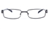 Poesia 6635 Stainless Steel/PC Mens&Womens Rectangle Full Rim Optical Glasses
