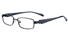 Poesia 6635 Stainless Steel/PC Mens&Womens Rectangle Full Rim Optical Glasses ProductViewEntity