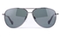 Vista Sport P1314 Stainless Steel Mens Oval Full Rim Sunglasses