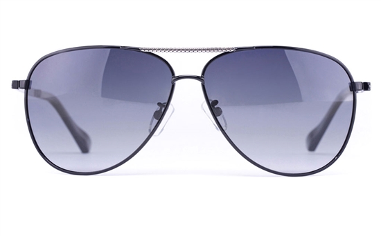 Vista Sport P1314 Stainless Steel Mens Oval Full Rim Sunglasses