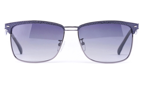 Vista Sport P1304 Stainless Steel Mens Square Full Rim Sunglasses