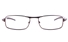 Vista Sport 9108 Stainless Steel Mens Square Full Rim Optical Glasses