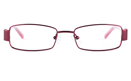 Vista Kids 5811 Stainless Steel/ZYL  Kids Square Full Rim Optical Glasses