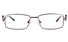 Vista First 8815 Stainless Steel/ZYL  Womens Square Full Rim Optical Glasses