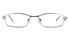 Vista Kids 5814 Stainless Steel/ZYL  Kids Square Full Rim Optical Glasses